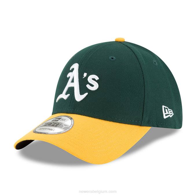 New Era Oakland atletiek de league green 9forty cap BT241657