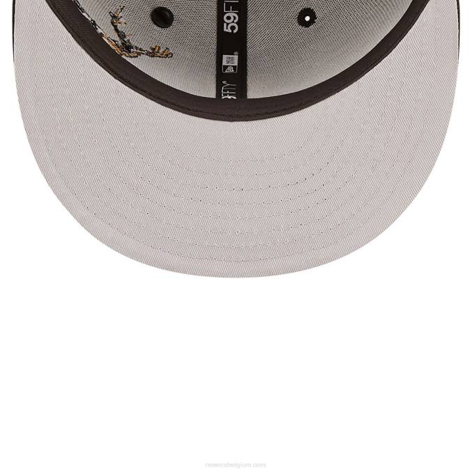 New Era Pittsburgh Pirates State Park zwarte 59fifty pet BT241187