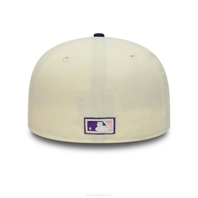 New Era Pittsburgh Pirates chromen en paarse 59fifty pet BT24189