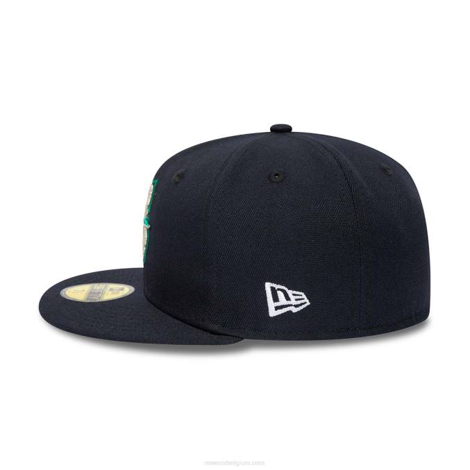 New Era Seattle Mariners 25th Anniversary Navy 59fifty getailleerde pet BT24634