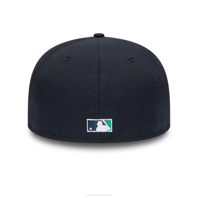 New Era Seattle Mariners 25th Anniversary Navy 59fifty getailleerde pet BT24634