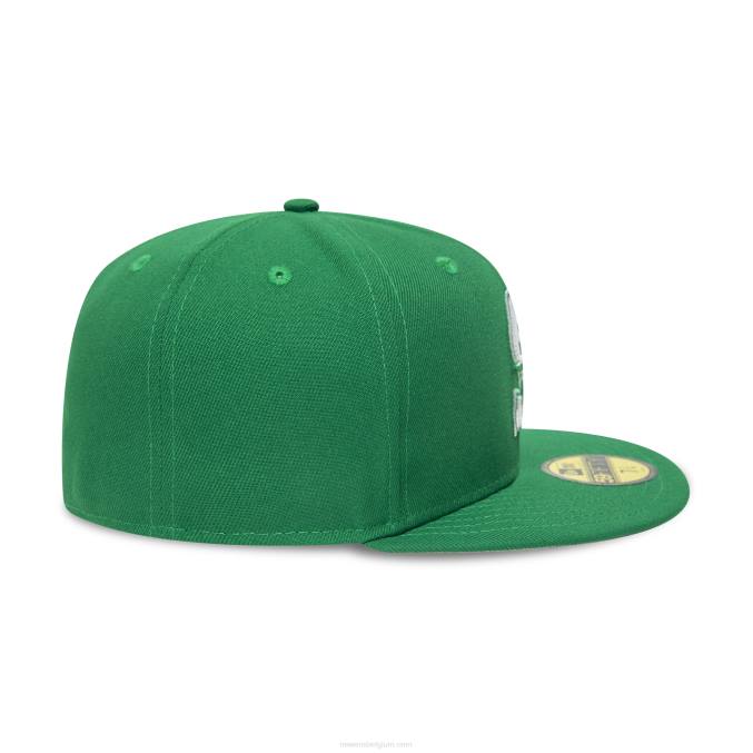 New Era Seattle Mariners Kelly Green 59fifty getailleerde pet BT24457