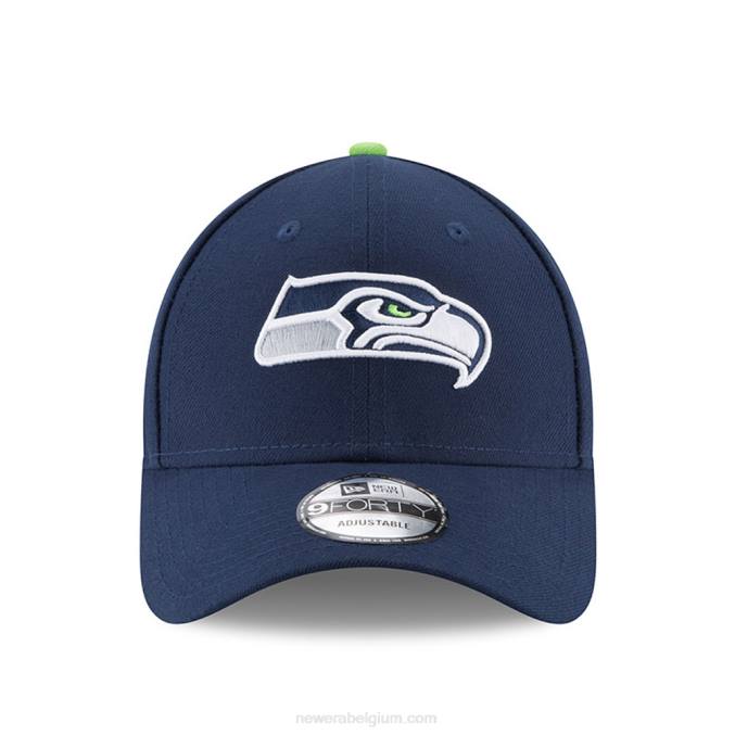 New Era Seattle Seahawks de League Blue 9Forty cap BT241610