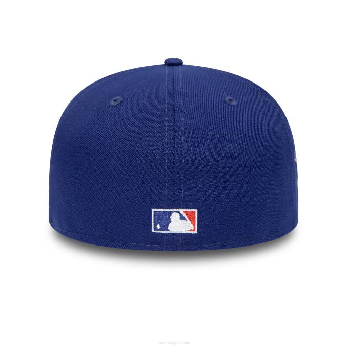 New Era Texas Rangers American League Stadium donkerblauwe 59fifty getailleerde pet BT241168