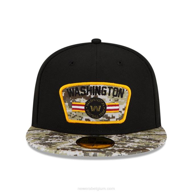 New Era Washington NFL salute to service black 59fifty cap BT241272