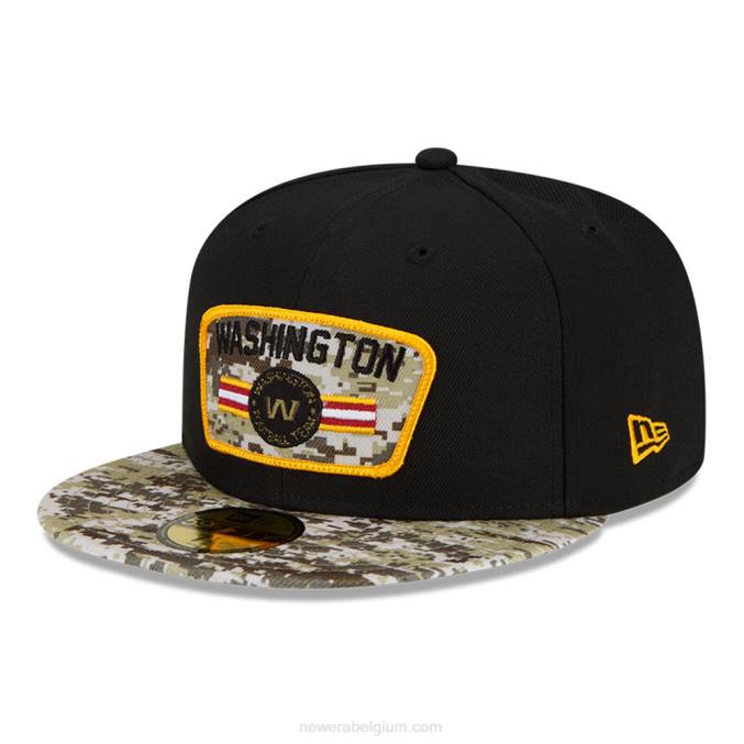 New Era Washington NFL salute to service black 59fifty cap BT241272