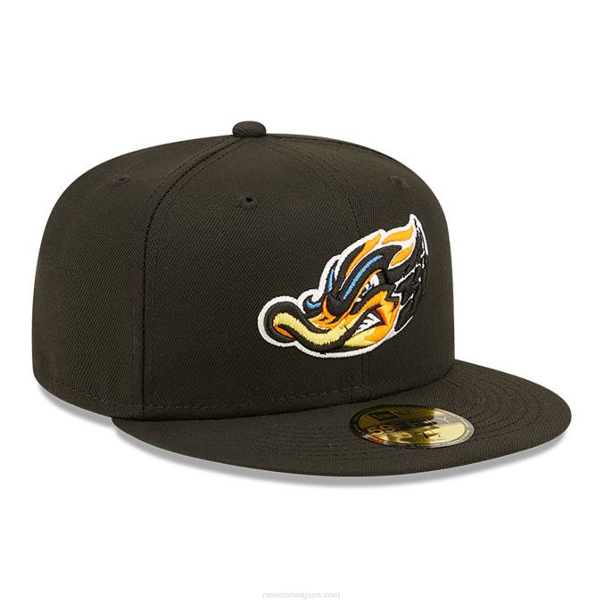 New Era akron badeendjes milb zwarte 59fifty pet BT24685