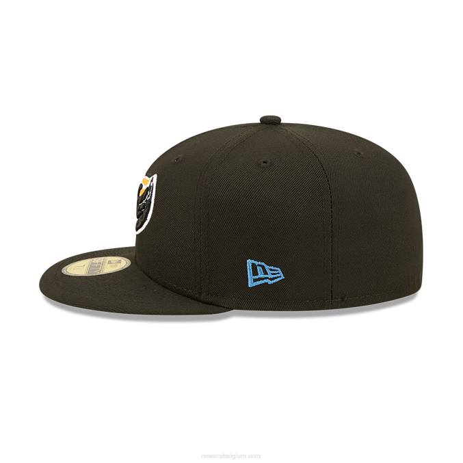 New Era akron badeendjes milb zwarte 59fifty pet BT24685