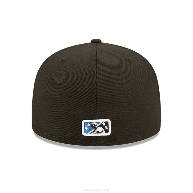 New Era akron badeendjes milb zwarte 59fifty pet BT24685
