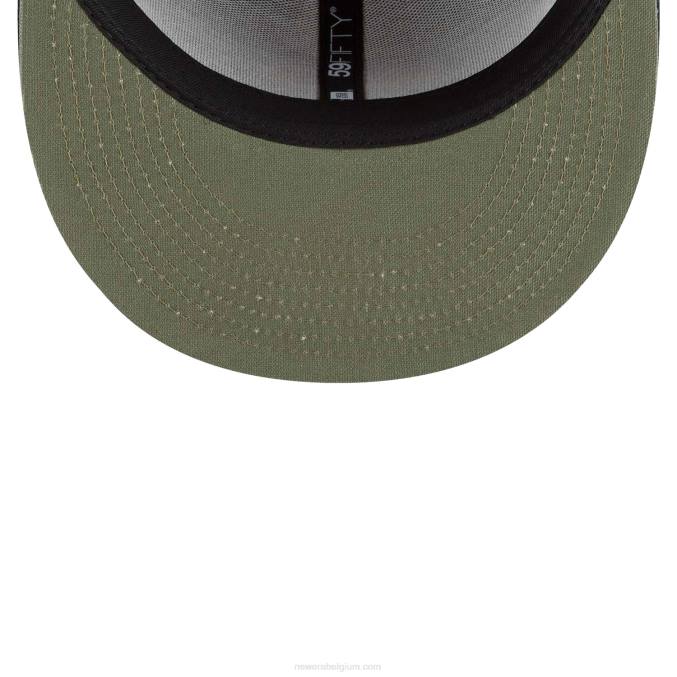 New Era alpha industries houston astros marine 59fifty getailleerde pet BT241183