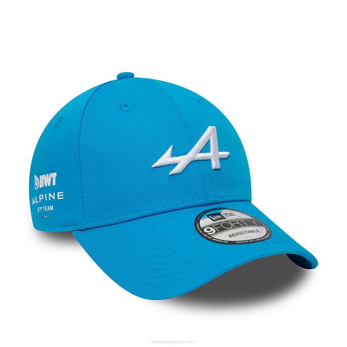New Era alpine essentiële blauwe 9forty verstelbare pet BT241777