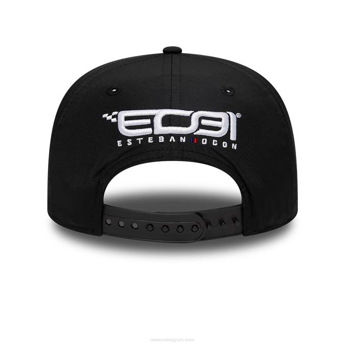 New Era alpine kids esteban ocon zwarte 9fifty snapback pet BT241921