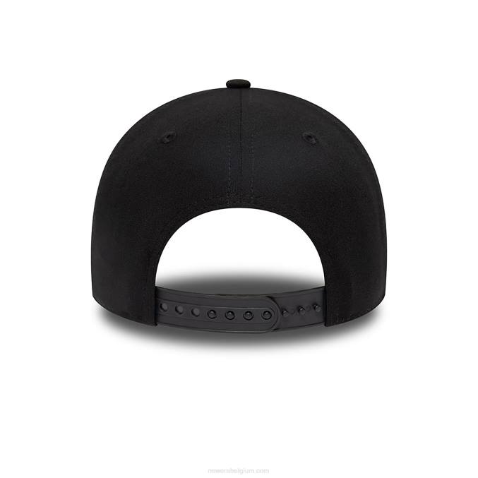 New Era alpine onberispelijke zwarte 9forty verstelbare pet BT241808