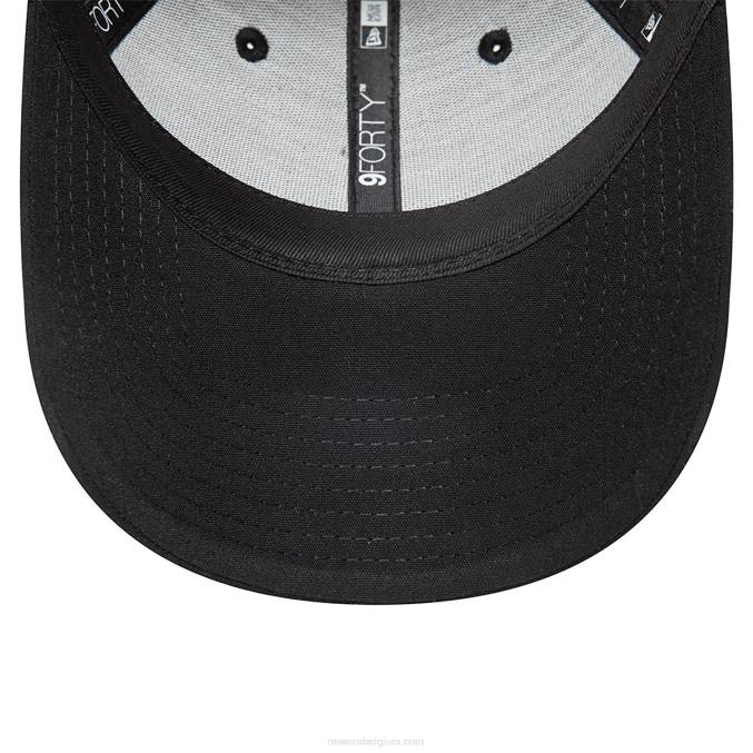 New Era alpine onberispelijke zwarte 9forty verstelbare pet BT241808