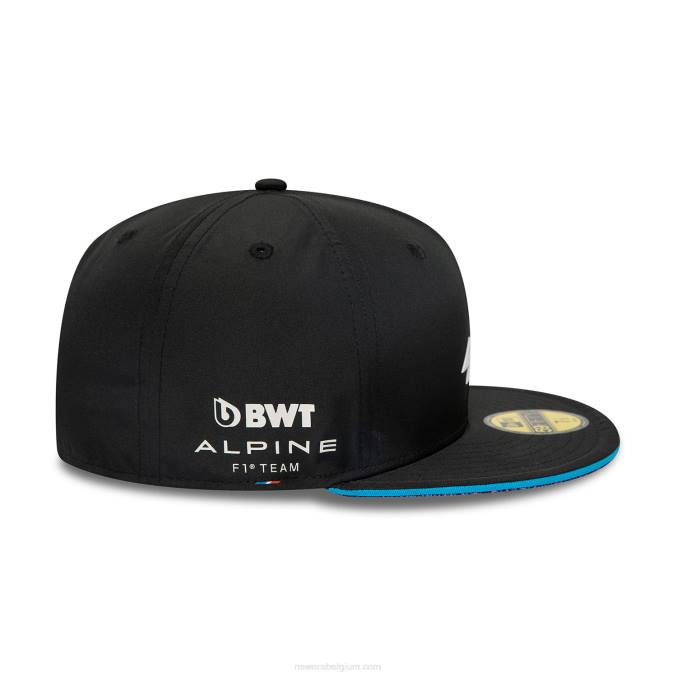 New Era alpine team zwarte 59fifty pet BT24861
