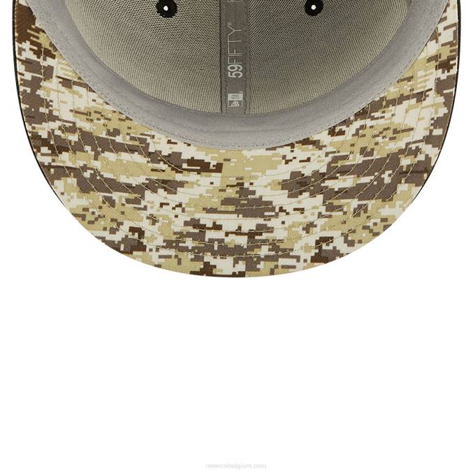 New Era arizona cardinals nfl salute to service zwarte 59fifty fitted cap BT241299
