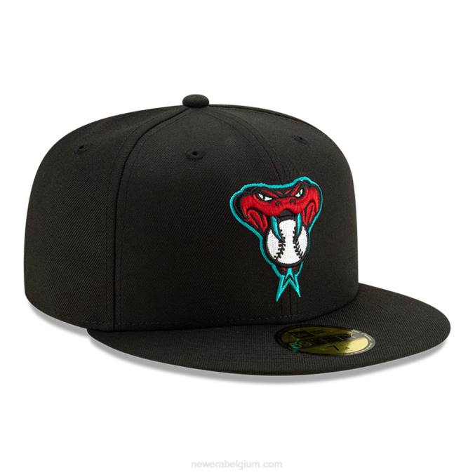 New Era arizona diamondbacks ac perf alt zwart 59fifty cap BT24552