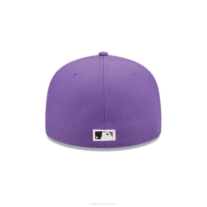 New Era arizona diamondbacks aquarel bloemen paars 59fifty cap BT241254