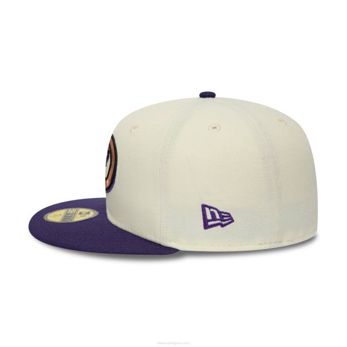 New Era arizona diamondbacks chrome en paarse 59fifty pet BT24251