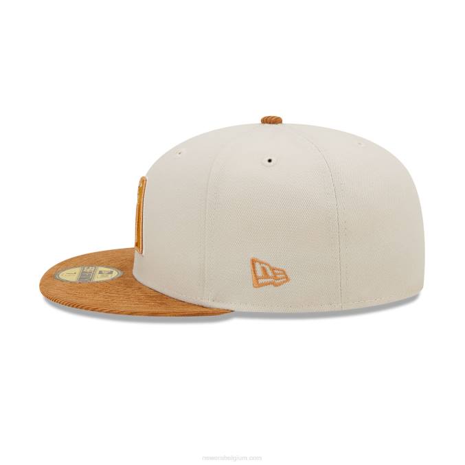 New Era arizona diamondbacks cord visor stone 59fifty fitted cap BT24405