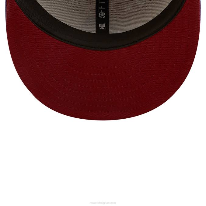 New Era arizona diamondbacks herfst klassieke witte 59fifty pet BT24409