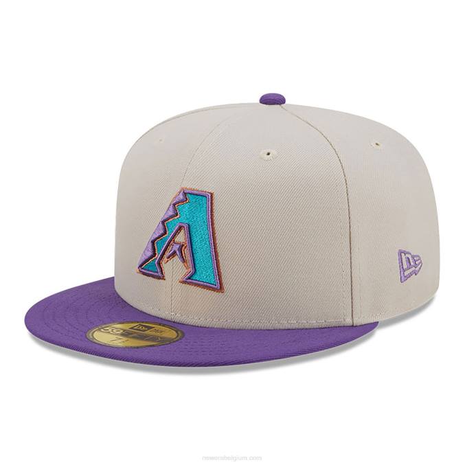 New Era arizona diamondbacks herfst klassieke witte 59fifty pet BT24409