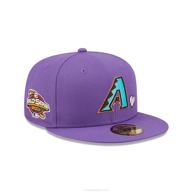 New Era arizona diamondbacks mlb team hart paarse 59fifty pet BT241131