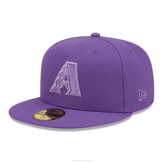 New Era arizona diamondbacks monocamo paarse 59fifty cap BT241063