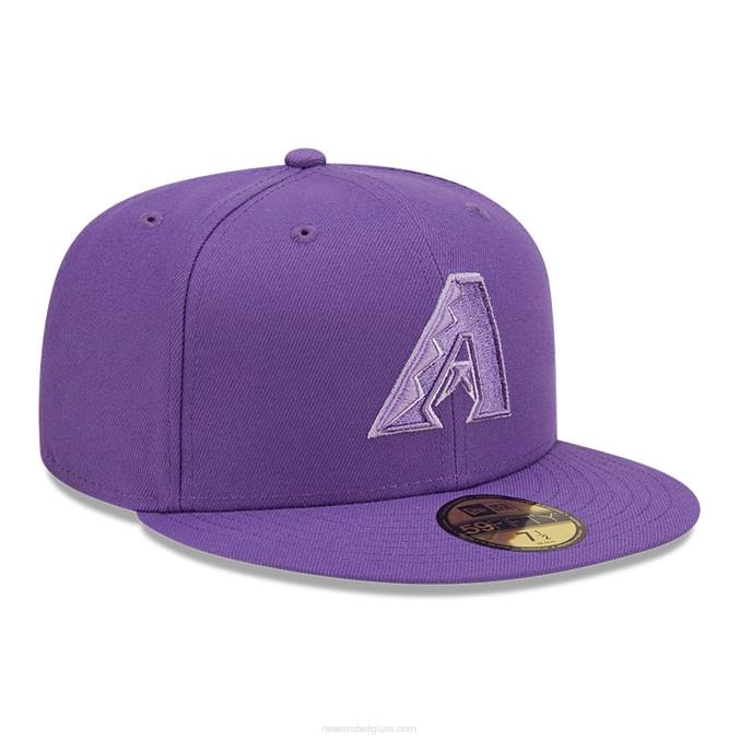 New Era arizona diamondbacks monocamo paarse 59fifty cap BT241063