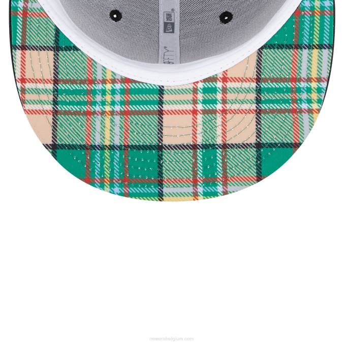 New Era arizona diamondbacks state tartan zwarte 59fifty getailleerde pet BT24454