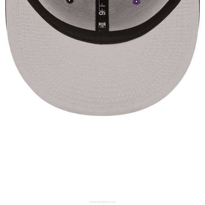 New Era arizona diamondbacks teamsplit zwarte 9fifty snapback pet BT241844
