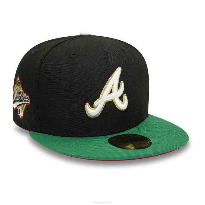 New Era atlanta braves 1995 world series zwarte 59fifty pet BT241411