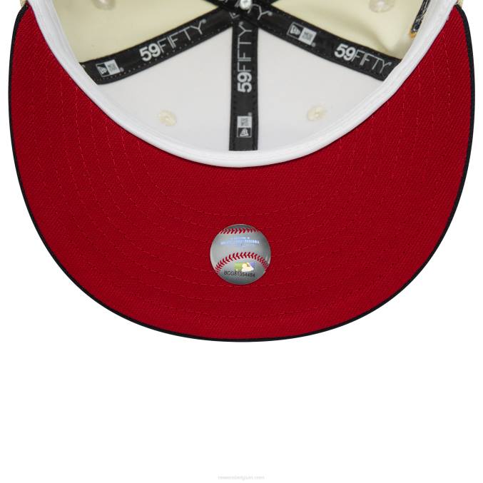 New Era atlanta braves 2017 chromen witte 59fifty fitted cap BT241401