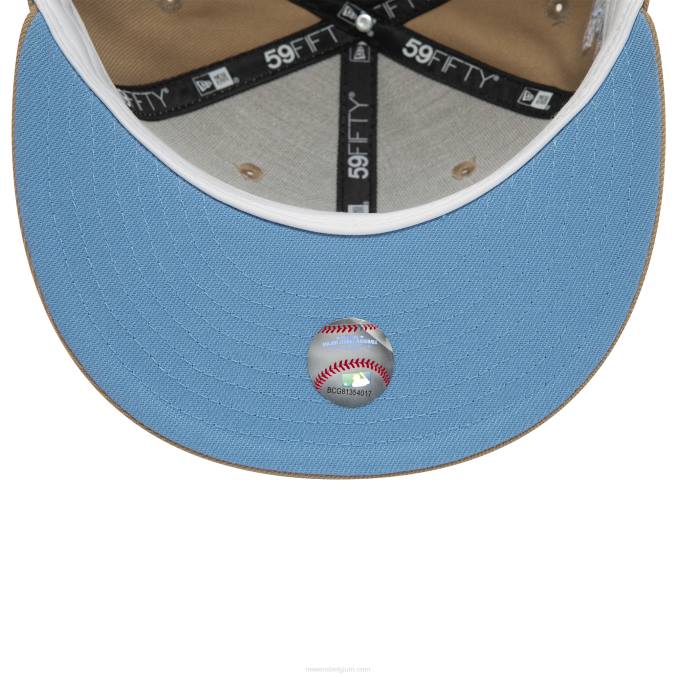 New Era atlanta braves 30th season camel 59fifty getailleerde pet BT2493