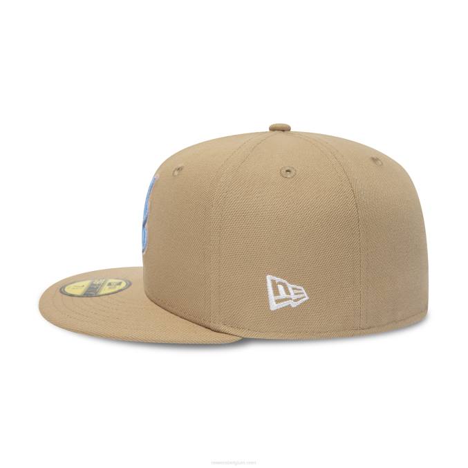 New Era atlanta braves 30th season camel 59fifty getailleerde pet BT2493