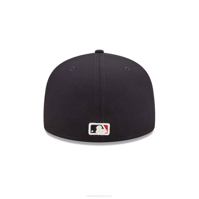 New Era atlanta braves aquarel bloemen marine 59fifty cap BT24715