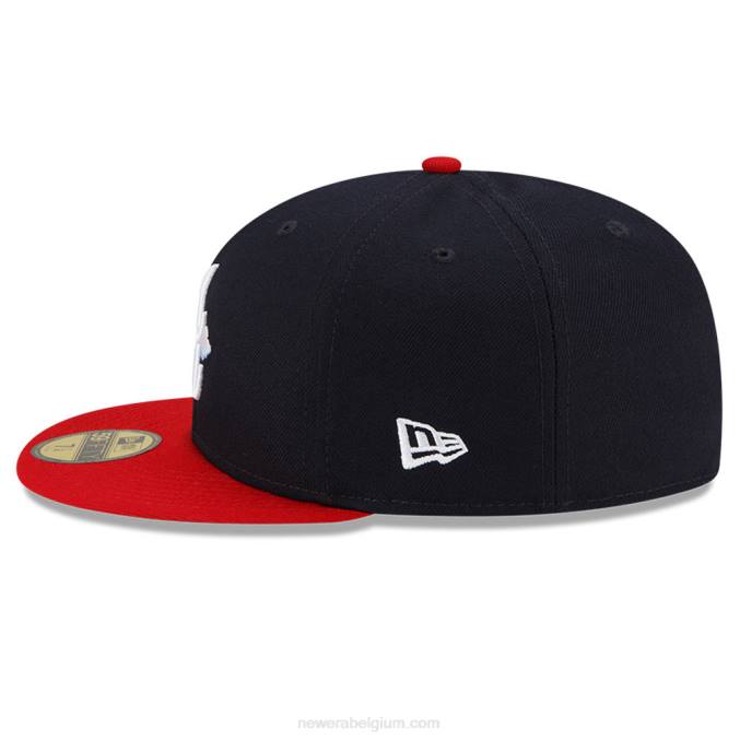 New Era atlanta braves comic cloud navy 59fifty getailleerde pet BT241429