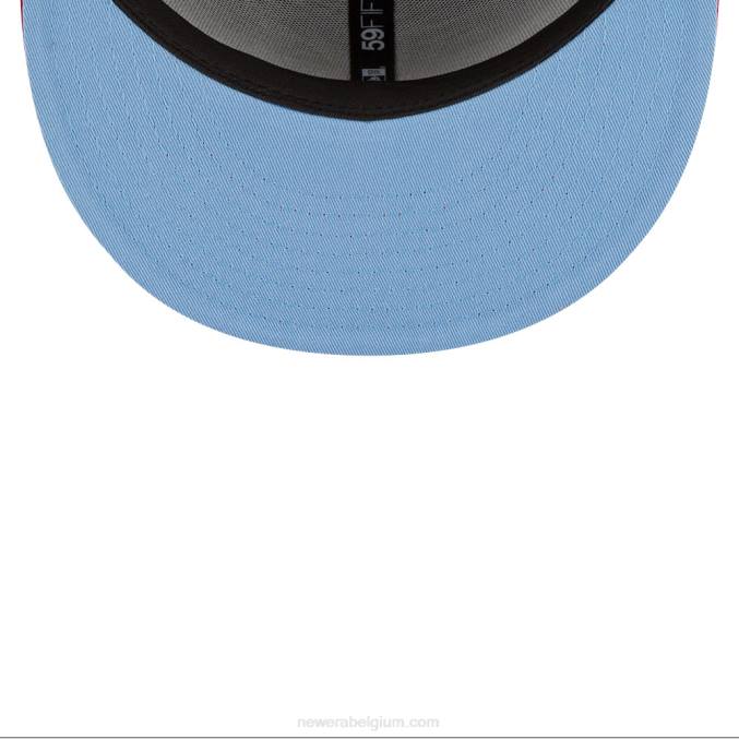 New Era atlanta braves comic cloud navy 59fifty getailleerde pet BT241429