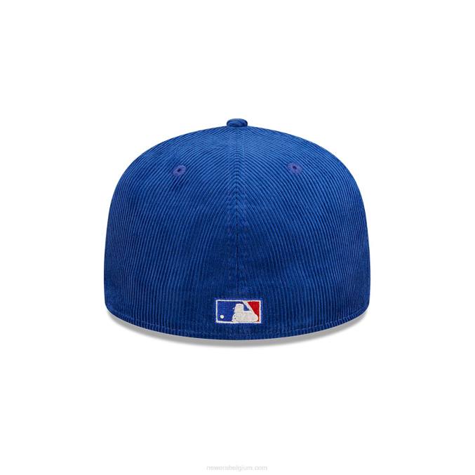New Era atlanta braves cooperstown blauwe 59fifty pet BT241416