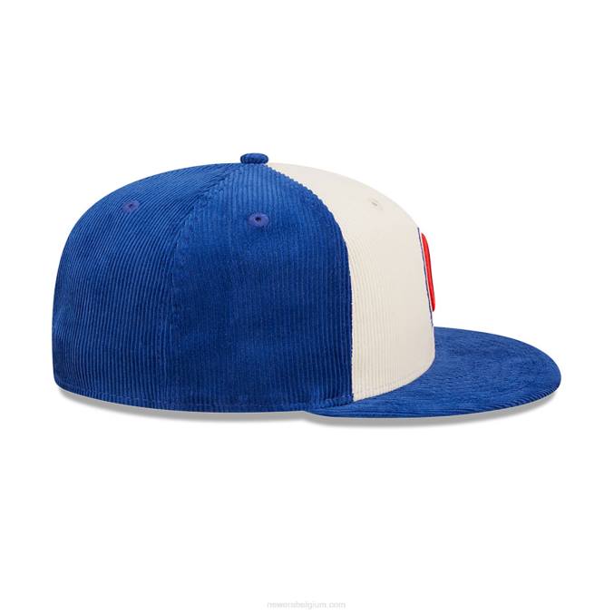 New Era atlanta braves cooperstown blauwe 59fifty pet BT241416