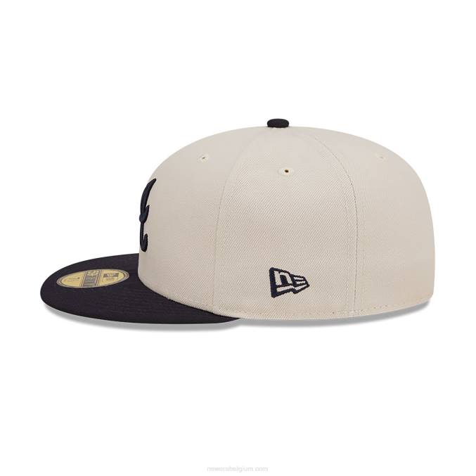 New Era atlanta braves fall klassieke witte 59fifty pet BT241190
