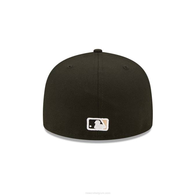 New Era atlanta braves fruit zwarte 59fifty getailleerde pet BT24293