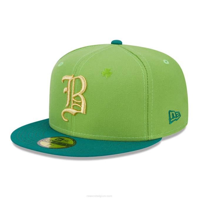 New Era atlanta braves lucky streak groene 59fifty pet BT24437