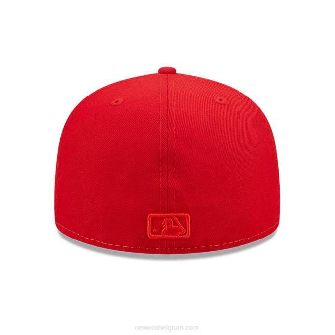 New Era atlanta braves mlb 2-tone rode 59fifty getailleerde pet BT241017