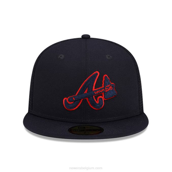 New Era atlanta braves mlb batting practice marine 59fifty cap BT241394