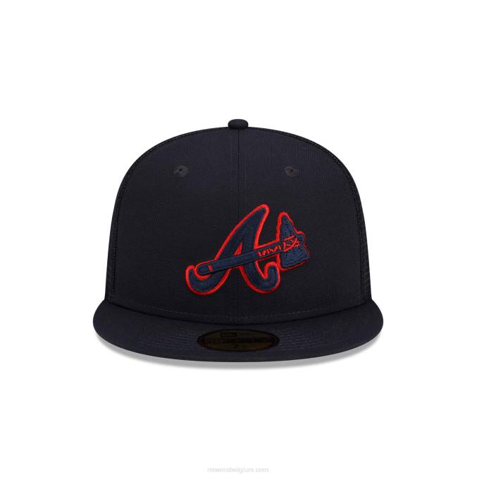 New Era atlanta braves mlb batting practice marine 59fifty cap BT241394