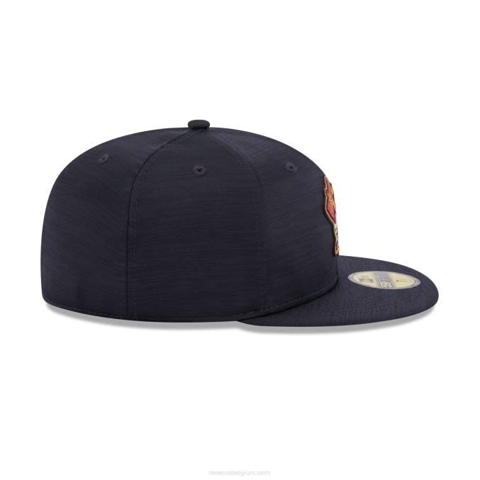 New Era atlanta braves mlb clubhouse blauwe 59fifty getailleerde pet BT241339