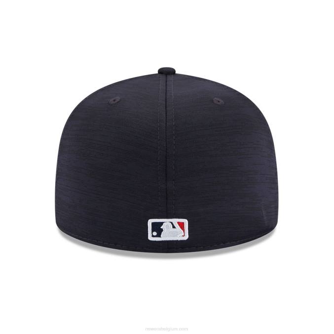 New Era atlanta braves mlb clubhouse blauwe 59fifty getailleerde pet BT241339