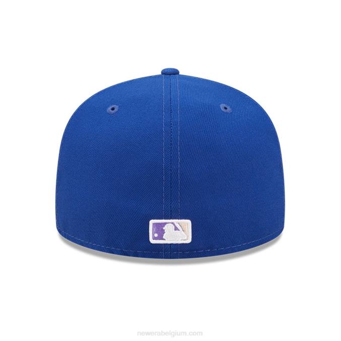 New Era atlanta braves mlb nightbreak team blauwe 59fifty getailleerde pet BT241089