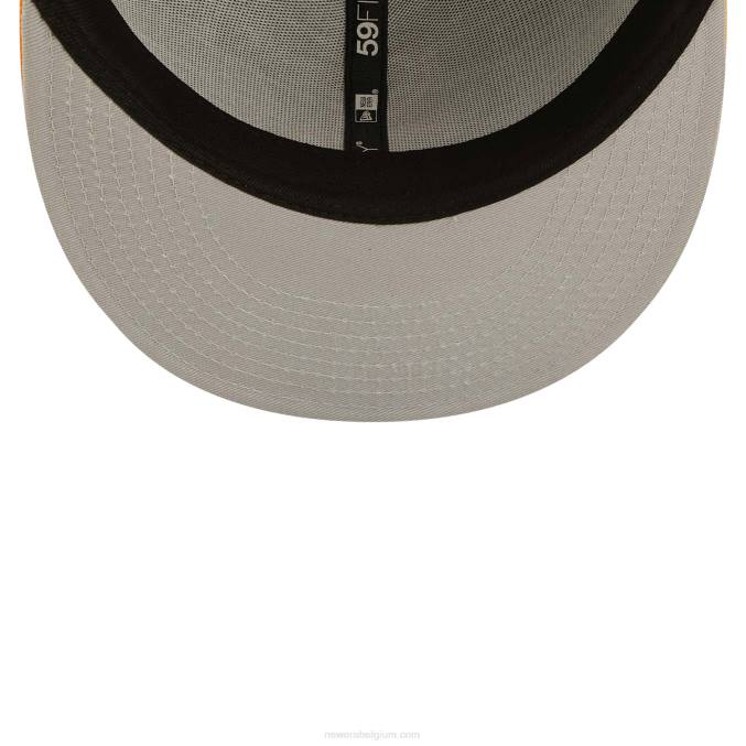 New Era atlanta braves orange soda grey 59fifty getailleerde pet BT24870